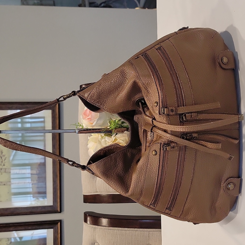 Authentic Burberry Blue Label leather shoulder bag